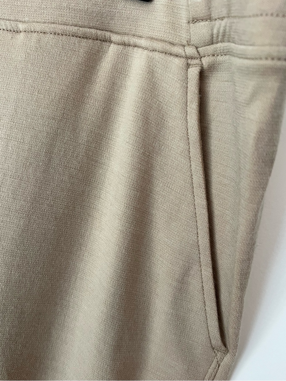 Unbound Merino Transit Sweatpants Women’s L Sand Tan Merino Wool Travel Pants - Picture 7 of 16